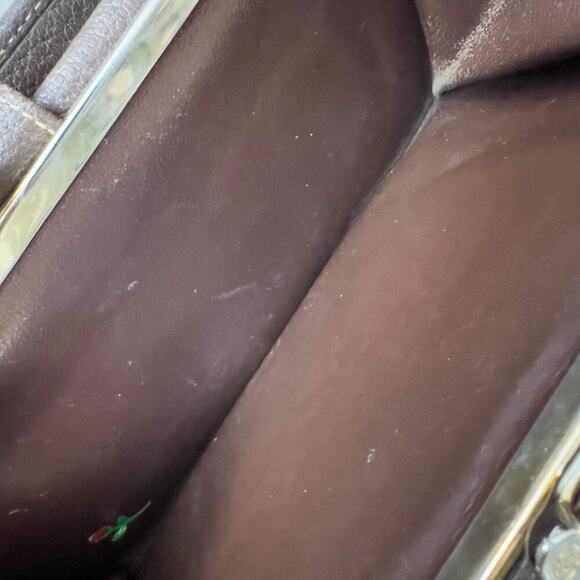 VIntage Gucci Wallet Trifold Brown Monogram GG Passport Sherry Line Canvas 80s - Picture 6 of 16